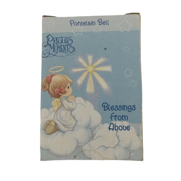 Precious Moment Blessings From Above Porcelain Bell 2000 giftco - Picture 4 of 4